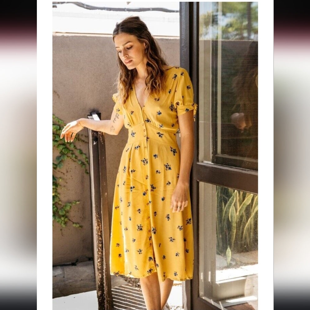 Faithful The Brand Billie Midi Dress